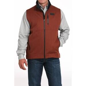 NEW CINCH softshell bonded vest in red